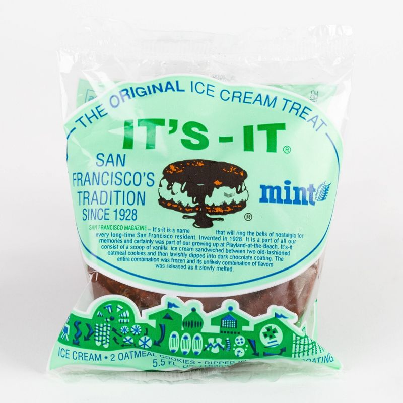 IT'S IT Mint Ice Cream Sandwich - 3pk, 4 of 5