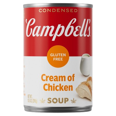 Campbell's Condensed Cream of Chicken Gluten Free Soup - 10.5oz