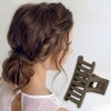 Unique Bargains Women's Elegant Hair Clips 1.77"x1.14"x1.18" 3 Pcs - image 2 of 3