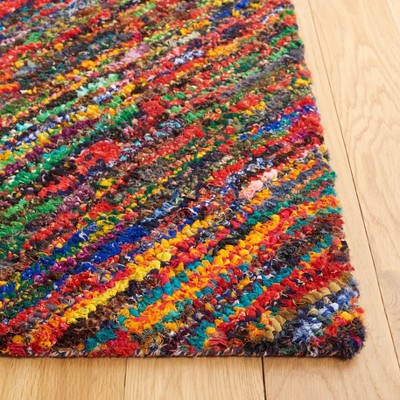 Nantucket Multicolor Handmade Wool Rectangular Area Rug 5' x 8'