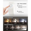EZVALO White Wall Sconce 360°Rotation Aluminum Wall Light with Dimmable LED Bulbs,UL Listed - 2 of 4