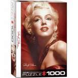 Eurographics Inc. Marilyn Monroe Red Portrait by Sam Shaw 1000 Piece Jigsaw Puzzle