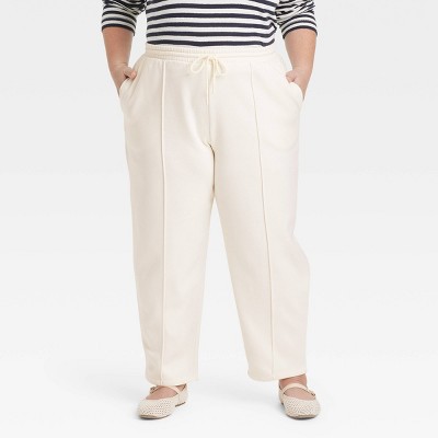 Women's Leisure Studio Mid-Rise Barrel Leg Sweatpants - Universal Thread™