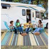 Outdoor Rug Waterproof Outdoor Carpet Patio Rug Mat Reversible RV Camping Rug-Plastic Straw Rug Outside Outdoor Area Rug for Patio Deck Balcony - 4 of 4
