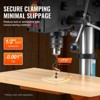 VEVOR 10 in Benchtop Drill Press, 6.2A Induction Motor, 650 / 1050 / 1800 / 2350 / 3100 RPM Adjustable Speed, 0-45° Tilting Worktable, Orange&Black - 4 of 4