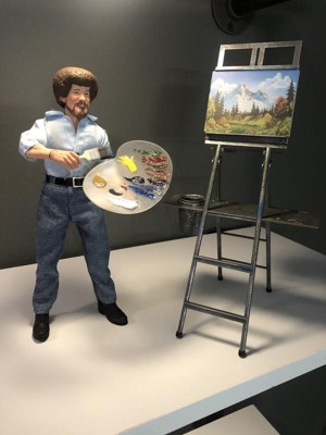 NECA: “The Joy of Painting” Bob Ross Action Figure Review