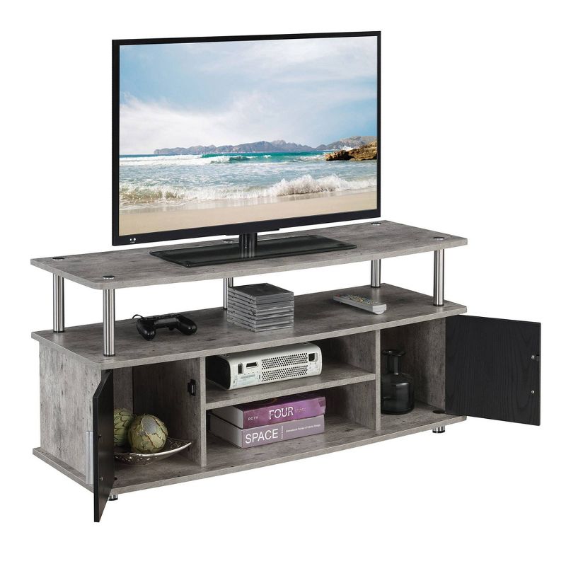 Breighton Home Catalina Entertainment Center with Storage Cabinets and Multiple Shelves TV Stand for TVs up to 60", 5 of 9