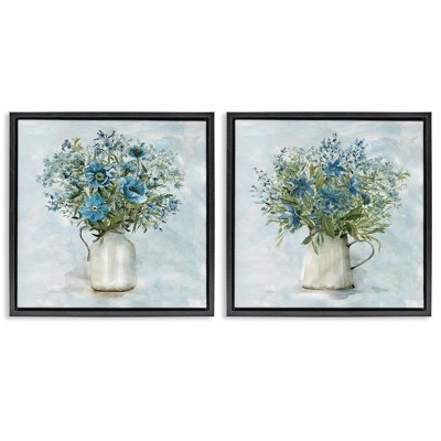 Stupell Industries Country Mixed Floral Bouquets, 25" x 25"