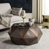 Astrid Faceted Coffee Table  - Safavieh - image 2 of 4