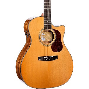 Cort Gold Series A6 Auditorium Bocote Acoustic Electric Guitar Natural - 1 of 4