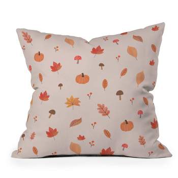 Hello Twiggs Happy Fall Square Throw Pillow - Deny Designs