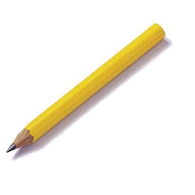 Dixon Pre-Sharpened Golf/Compass Pencil, 3/16 in Barrel, pk of 144
