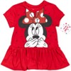 Disney Minnie Mouse Girls T-Shirt and Leggings Outfit Set Toddler - 4 of 4