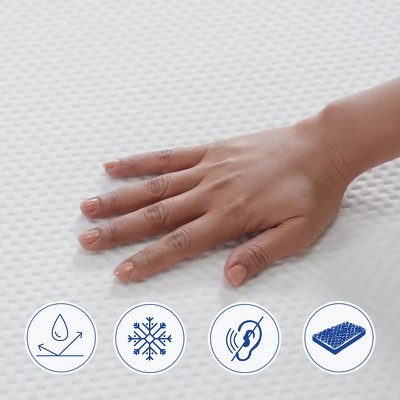 Queen Size White Bamboo Waterproof Mattress Protector