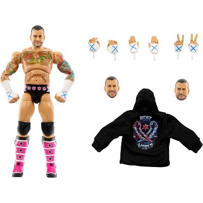 WWE Ultimate Edition CM Punk Action Figure & Accessories Set, 6" Collectible Superstar