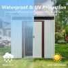 6ft x 5ft Outdoor Metal Storage Shed White - 3 of 4