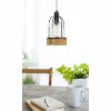 Cal Lighting 60W Beacon Glass Pendant(Edison Bulbs Not included) - 2 of 2