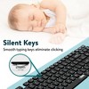 Uncaged Ergonomics KM1 Wireless Keyboard and Mouse Combo Light Blue - 4 of 4