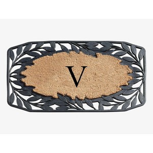 A1HC Natural Coir Doormat for Outdoor Entrance, Anti-Shed Treated Durable Front Door Mat 23x38 - 1 of 4