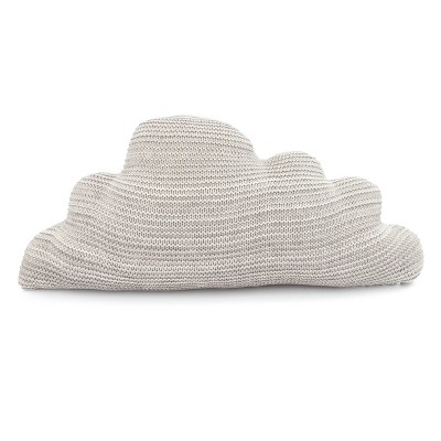 Saturday Park Pink Knitted Cloud Pillow