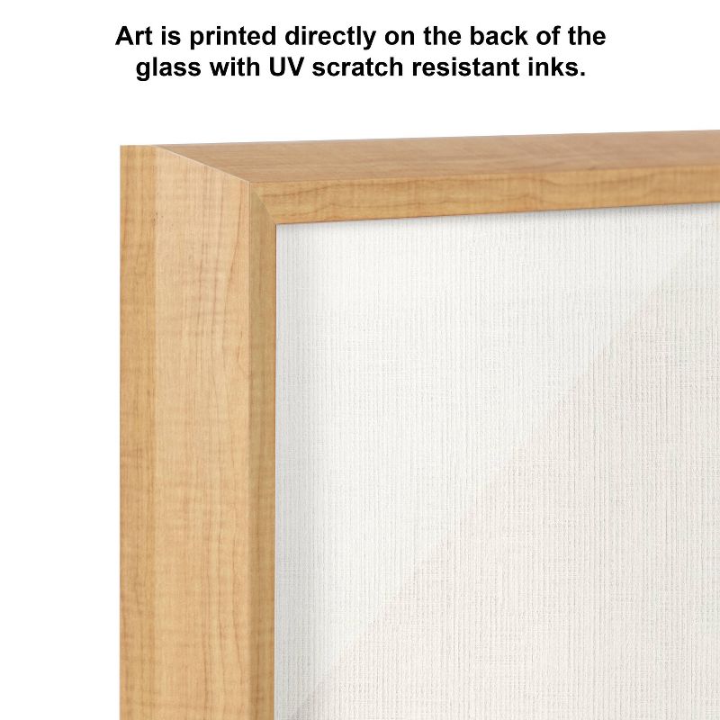 18&#34; x 24&#34; Blake Alpaca by Simon Te of Tai Prints Framed Printed Glass Dry Erase Board Natural - Kate &#38; Laurel All Things Decor, 4 of 7