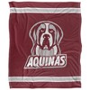 Aquinas College Primary Logo Silky Touch Blanket White 50x60 - 2 of 4
