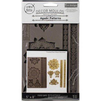 Prima Marketing Re-Design Mould 5"X8"X8mm-Agadir Patterns