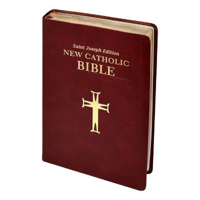 St. Joseph New Catholic Bible (Gift Edition - Large Type) - (Leather Bound)