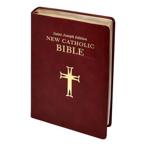 St. Joseph New Catholic Bible (gift Edition - Large Type) - (leather ...