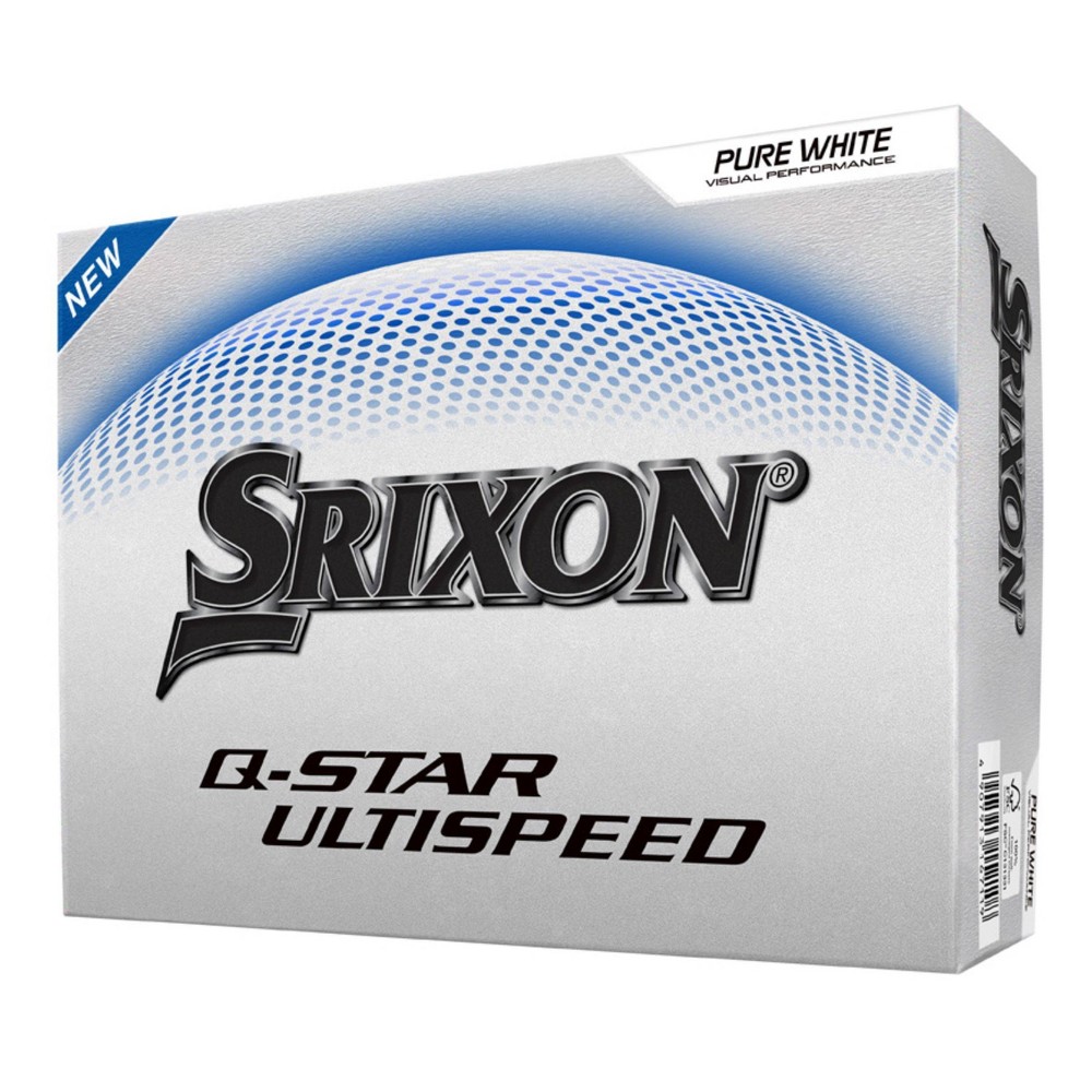 Dunlop Sports Group Q-Star Ultispeed Golf Balls - White