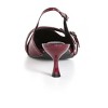 Women's Plus Size WIDE FIT Mia Sling Back - burgundy | CITY CHIC - 3 of 4