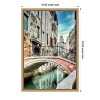 Amanti Art Venetian Canale Italy #21 by Alan Blaustein Canvas Wall Art Print Framed 16 x 23-in. - 4 of 4