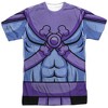 Men's Masters Of The Universe Skeletor Costume (Front Back Print) Short Sleeve Costume T-Shirt - 2 of 4