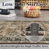 Regional carpet, vintage carpet, indoor soft floral carpet, living room traditional style carpet - 3 of 4