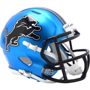 NFL Detroit Lions Speed Mini Helmet: Sports Memorabilia Replica - 1 of 3