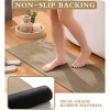 BAGOKIE 5 Piece Non-Slip Bathroom Rug Set - 2 of 4