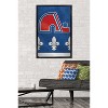 Trends International NHL Quebec Nordiques - Retro Logo 24 Framed Wall Poster Prints - 2 of 4