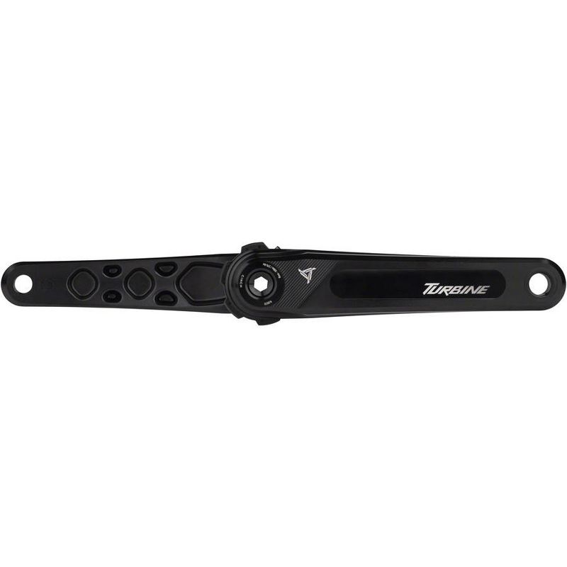 RaceFace Turbine Crankset - 175mm, Direct Mount, 143mm Spindle with CINCH Interface, 7050 Aluminum, Black, 1 of 5