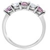 Pompeii3 1 ct Pink Sapphire & Diamond Ring 14K White Gold - image 4 of 4