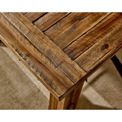 Durango Industrial Wood Coffee Table and Two End Tables Set