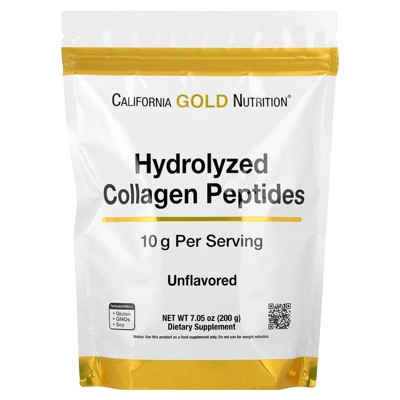 Lake Avenue Nutrition Hydrolyzed Collagen Peptides, Type I & III, Unflavored, 7.05 oz (200 g)