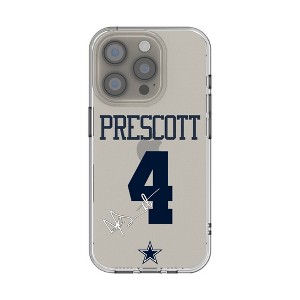NFL Dallas Cowboys Players Game Tactic Clear Cell Phone Case for Apple iPhone - 1 of 4