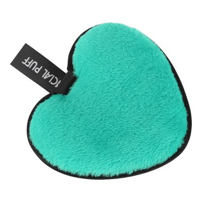 Unique Bargains Heart-shaped Facial Sponges 3.94"x3.15" 1 Pc