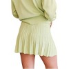 Women's Pleated Mini Skirt - Bailey Rose - 2 of 3