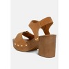 Lhasa Real Suede Leather Clog Women Sandals - 3 of 4