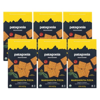 Patagonia Organic Margherita Pizza Crackers - Case of 6/4.4 oz