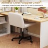 Tangkula Criss Cross Chair No Wheels w/Soft-Padded Wide Seat Adjustable Height Modern - 4 of 4