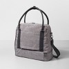 26L Duffel Bag Heather Gray - Made By Design™ - image 3 of 3