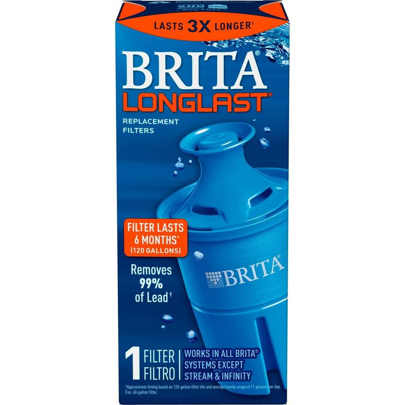 Brita Longlast Replacement Filters for Pitcher and Dispensers, 2 of 4
