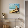 Art Remedy Cheetah Surfer Chic Coastal Wall Art Unframed - 2 of 4